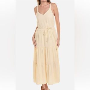 Splendid Tiered Linen Dress